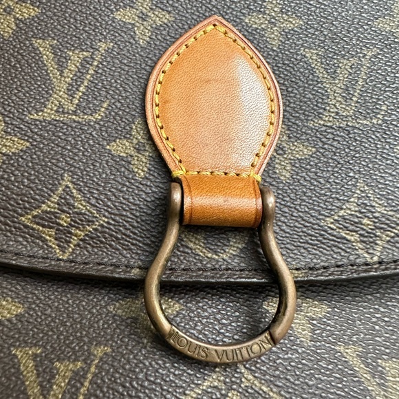 Authentic LOUIS VUITTON Monogram Saint Cloud MM Shoulder Bag Stunning Condition - Picture 9 of 16